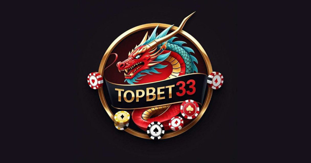 TOPBET33 main banner showing mobile-friendly GCash entertainment platform